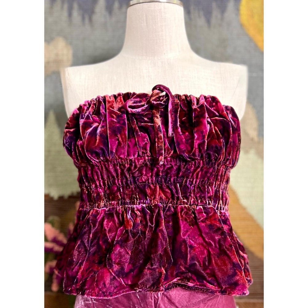 Anthropologie Somerset Strapless Top XS